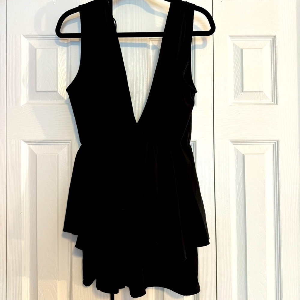 Kaitlyn black romper